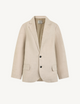 Hutton Blazer: Linen, Oatmeal