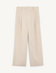 Rampling Trouser: Linen, Oatmeal
