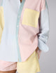 The Set: Seersucker, Multi Patchwork Shirt & Boxer Shorts