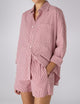 The Set: Seersucker, Pink and Berry Stripe Shirt & Boxer Shorts