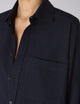 The Set: Seersucker, Navy Blue Shirt & Boxer Shorts