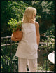 Andros Dress: Fine Poplin, White x Lucy Williams