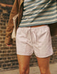 Ceiriad Shorts: Fine Poplin, White x Lucy Williams