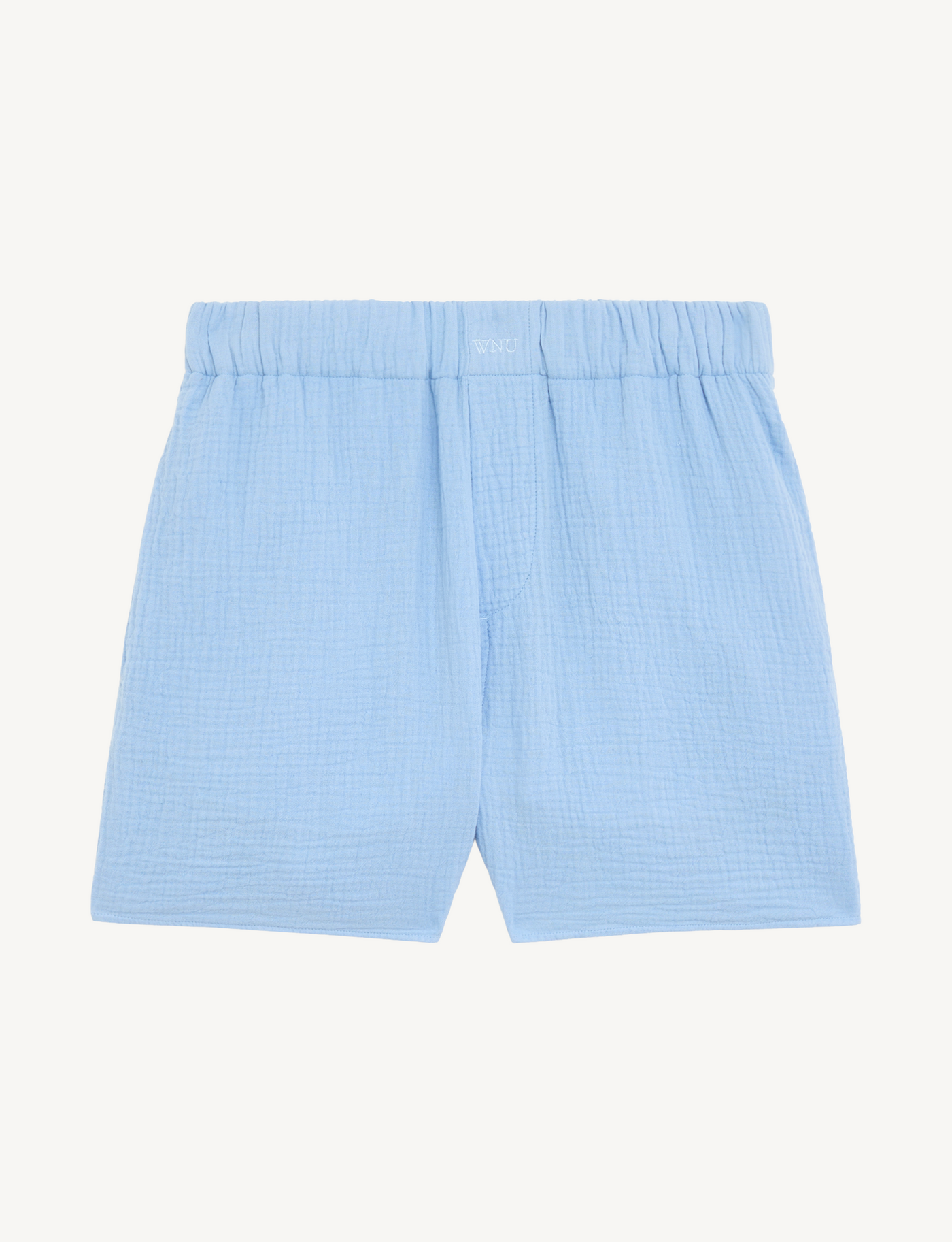 The Set: Cheesecloth Cloud Blue Shirt & Boxer