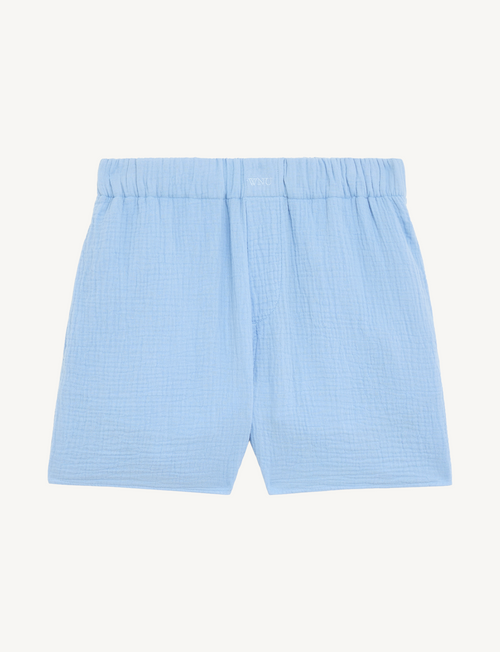 The Boxer: Cheesecloth, Cloud Blue