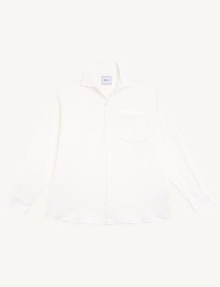 The Oversized: Cheesecloth, Off-White