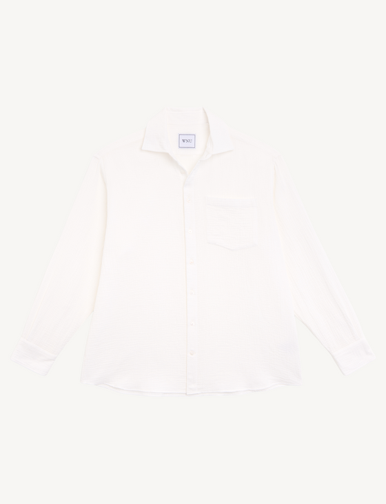 The Oversized: Cheesecloth, Off-White