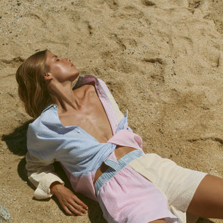 The Weekend: Seersucker, Multi Patchwork