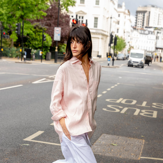 The Weekend: Hemp, Blush Pink