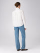 Pintuck Kew Blouse: Cotton Voile, White