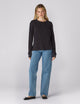 Bessette Top: Cotton Jersey, Ember