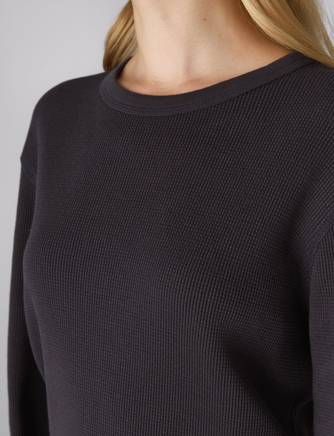 Bessette Top: Cotton Jersey, Ember