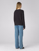 Bessette Top: Cotton Jersey, Ember