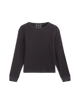 Bessette Top: Cotton Jersey, Ember