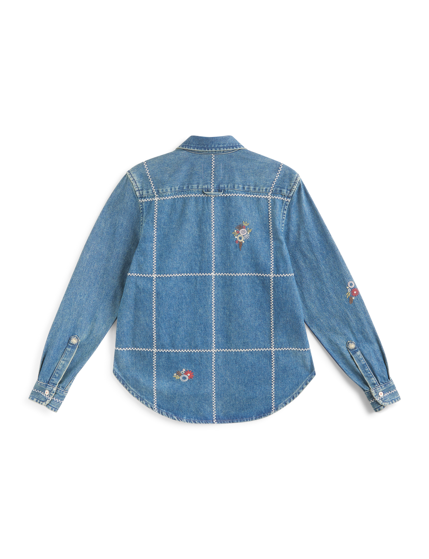 The Classic: Denim, Embroidered