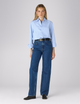Crawford Jeans: Straight Leg - High Waist, Mid Blue
