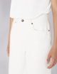 Fawcett Jeans: Wide Leg - High Waist, Off-White