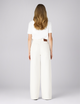 Fawcett Jeans: Wide Leg - High Waist, Off-White