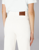 Stevie Jeans: Cropped Flare Leg - High Waist, White