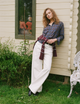 The Classic: Fine Brushed, Navy Green and Red Check