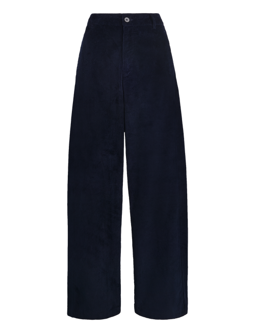 Alba Trouser: Corduroy, Navy