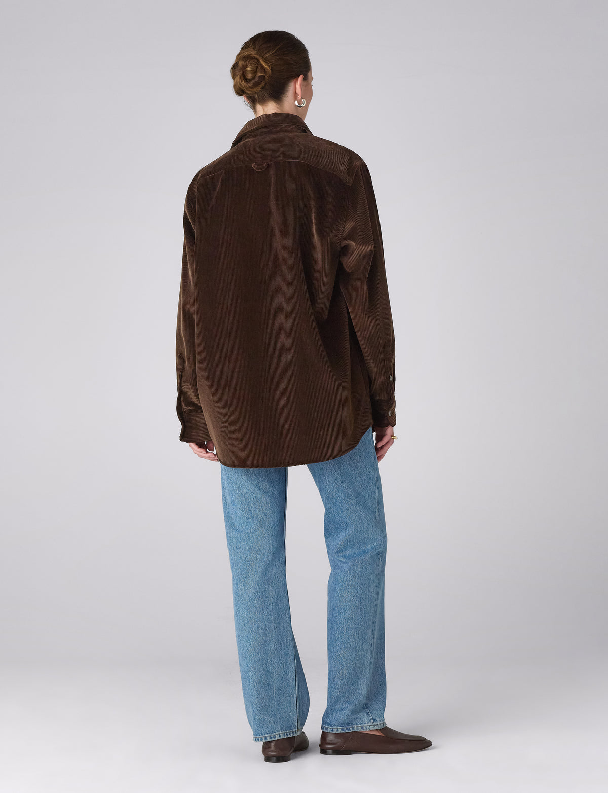 The Oversized: Corduroy, Chocolate