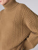 Kelso Jumper: Wool, Caramel