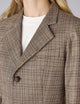 Eventing Jacket: Wool, Light Brown Check