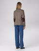 Eventing Jacket: Wool, Light Brown Check