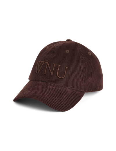The Cap: Cotton Corduroy, Chocolate