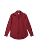 The Boyfriend: Fine Poplin, Burgundy