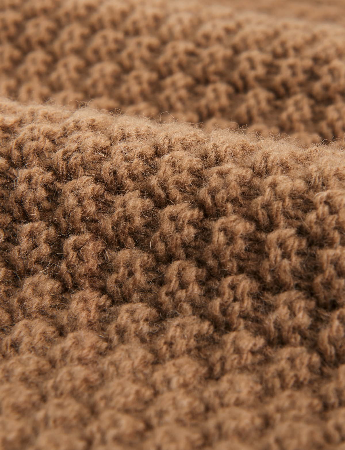 Kelso Jumper: Wool, Caramel