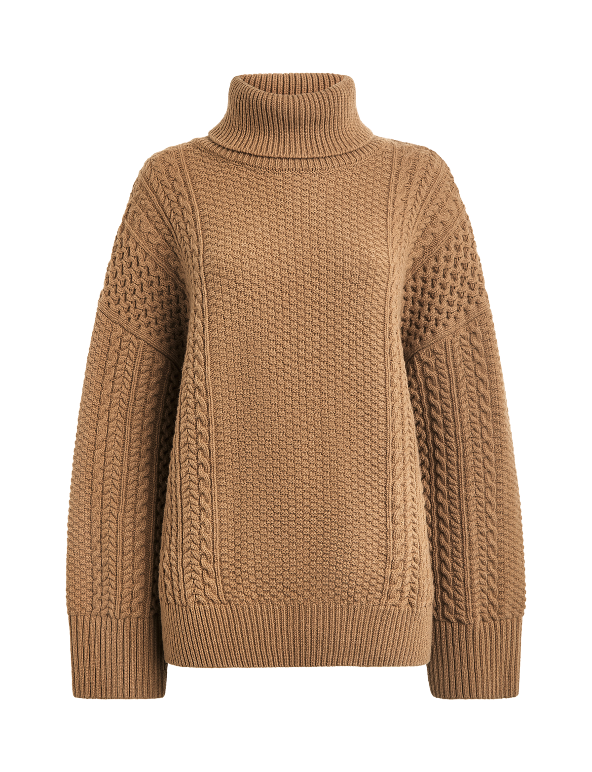 Kelso Jumper: Wool, Caramel