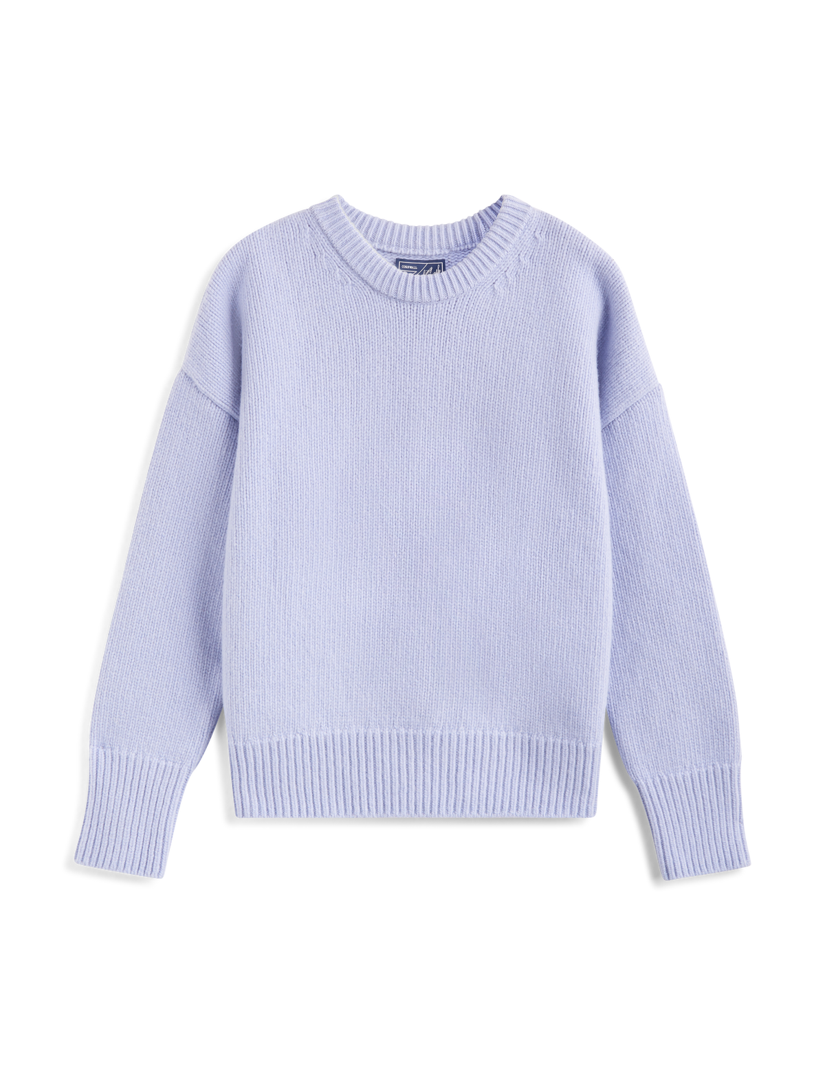 Cornwall Jumper: Wool, Icy Blue