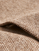 Hacking Jacket: Wool, Light Brown Herringbone