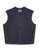 Oban Vest: Yak Wool, Navy