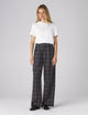 Rampling Trouser: Wool, Navy Check