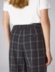 Rampling Trouser: Wool, Navy Check