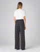 Rampling Trouser: Wool, Navy Check