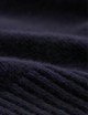 Rosette Jumper: Wool, Navy