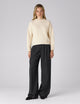Mini Guernsey Jumper: Wool, Ivory