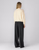 Mini Guernsey Jumper: Wool, Ivory
