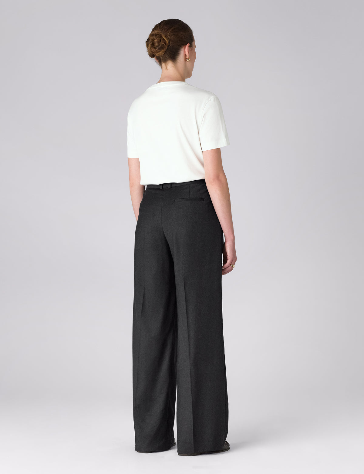 Rampling Trouser: Wool, Grey