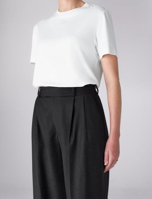 Rampling Trouser: Wool, Grey