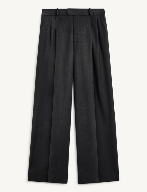 Rampling Trouser: Wool, Grey