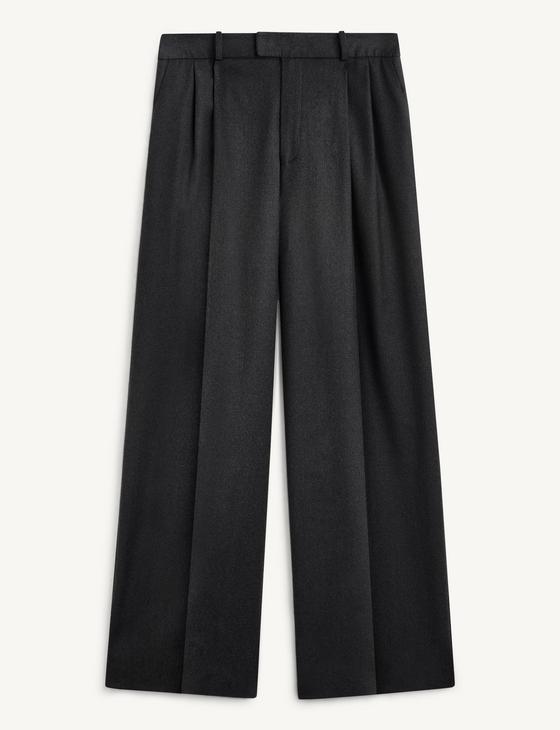Rampling Trouser: Wool, Grey