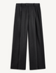 Rampling Trouser: Wool, Dark Grey