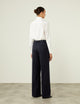 Rampling Trouser: Wool, Navy