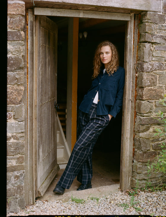 The Classic: Corduroy, Navy