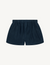 The Boyfriend: Linen Shirt & Boxer Set, Navy Blue